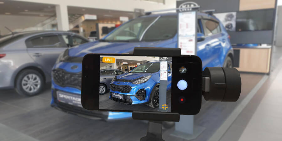 Video Showroom “Live Demo” button